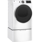 GE® ENERGY STAR® 7.8 cu. ft. Capacity Smart Front Load Gas Dryer with Steam and Sanitize Cycle