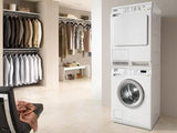 European Standard Capacity W3037 Washing Machine - White enamel Large Capacity
