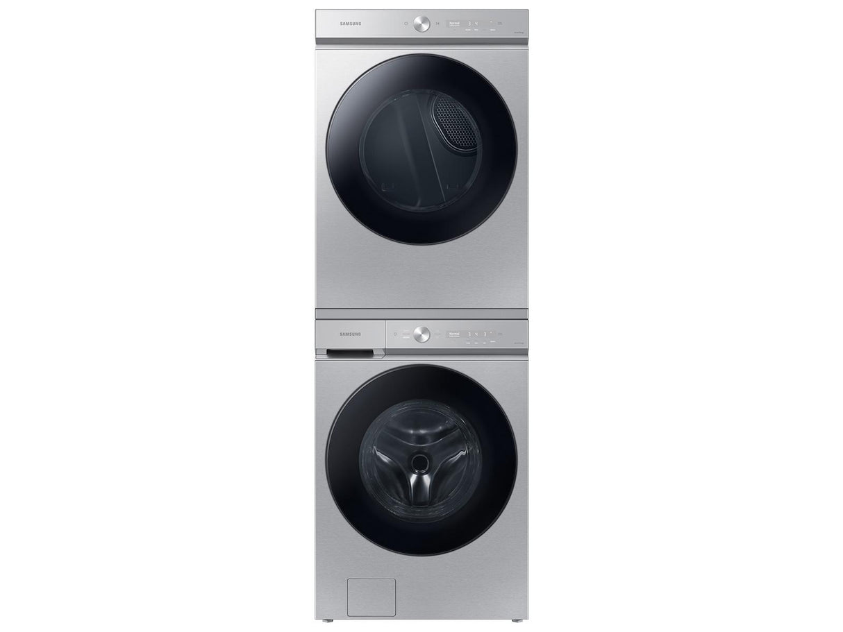 Bespoke 7.6 cu. ft. Ultra Capacity Electric Dryer with Super Speed Dry and AI Smart Dial in Silver Steel