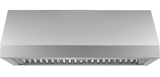 48" Pro Wall Hood, 18" High, Silver Stainless Steel