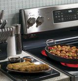 GE Profile™ 30" Smart Free-Standing Electric Convection Range