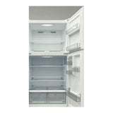 Verona VEFTF3324RWH 33 inch Top Freezer Refrigerator with 24 cu. ft. Total Capacity, Reversible Doors, Recessed Handle, Energy Star (White)