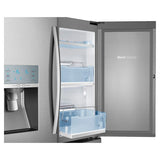 36" Wide, 30 cu. ft. Capacity 4-Door French Door Food ShowCase Refrigerator (Stainless Steel)