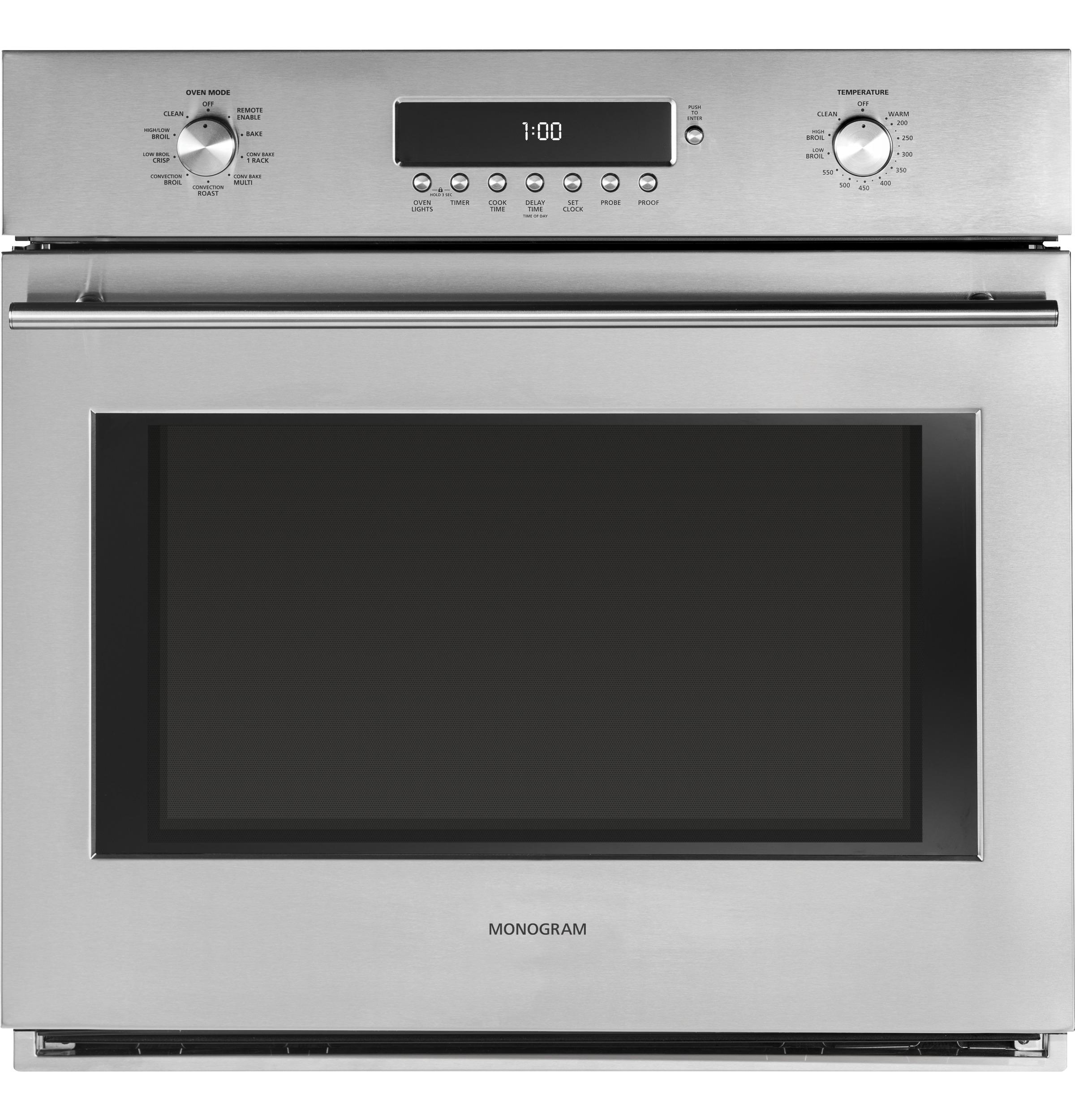 Monogram 30" Electronic Convection Single Wall Oven