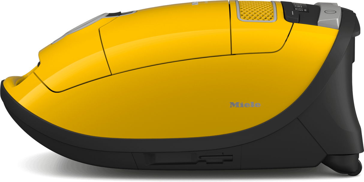 Complete C3 Calima PowerLine - SGFE0 Curry yellow - canister vacuum cleaners with HEPA filter for the greatest Filtration demands.