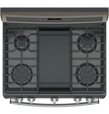 GE Profile™ 30" Free-Standing Gas Double Oven Convection Range