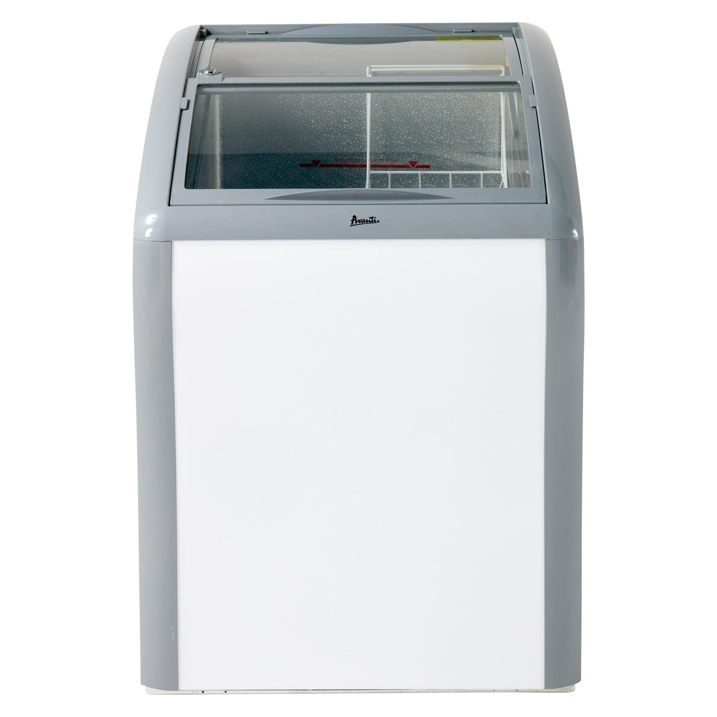 Avanti 4.2 cu. ft. Commercial Sliding Glass Top Freezer or Refrigerator - White / 4.2 cu. ft.