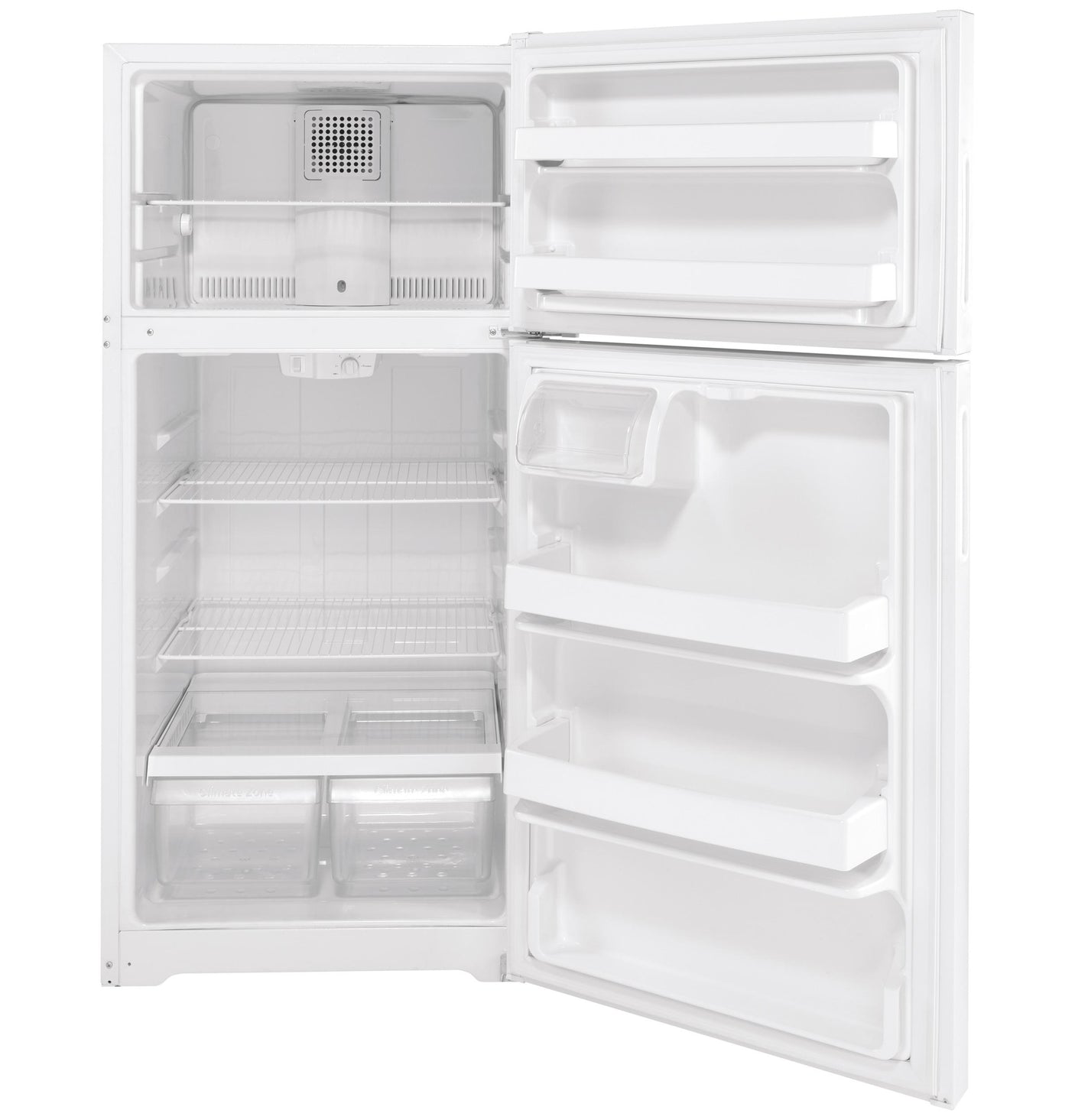 Hotpoint® ENERGY STAR® 15.6 Cu. Ft. Recessed Handle Top-Freezer Refrigerator