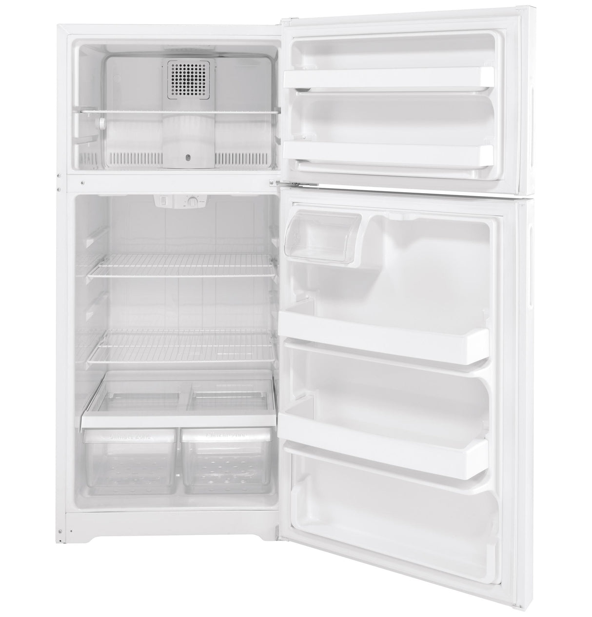 Hotpoint® ENERGY STAR® 15.6 Cu. Ft. Recessed Handle Top-Freezer Refrigerator