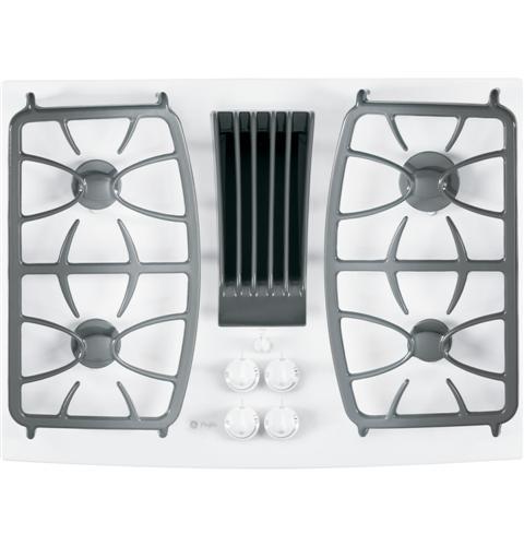 GE Profile™ Series 30" Built-In Gas Downdraft Cooktop