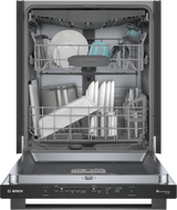 100 Premium Dishwasher 24" Black stainless steel