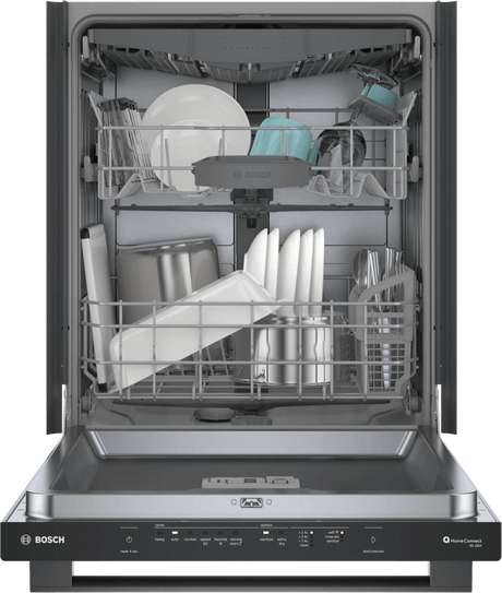 100 Premium Dishwasher 24" Black stainless steel