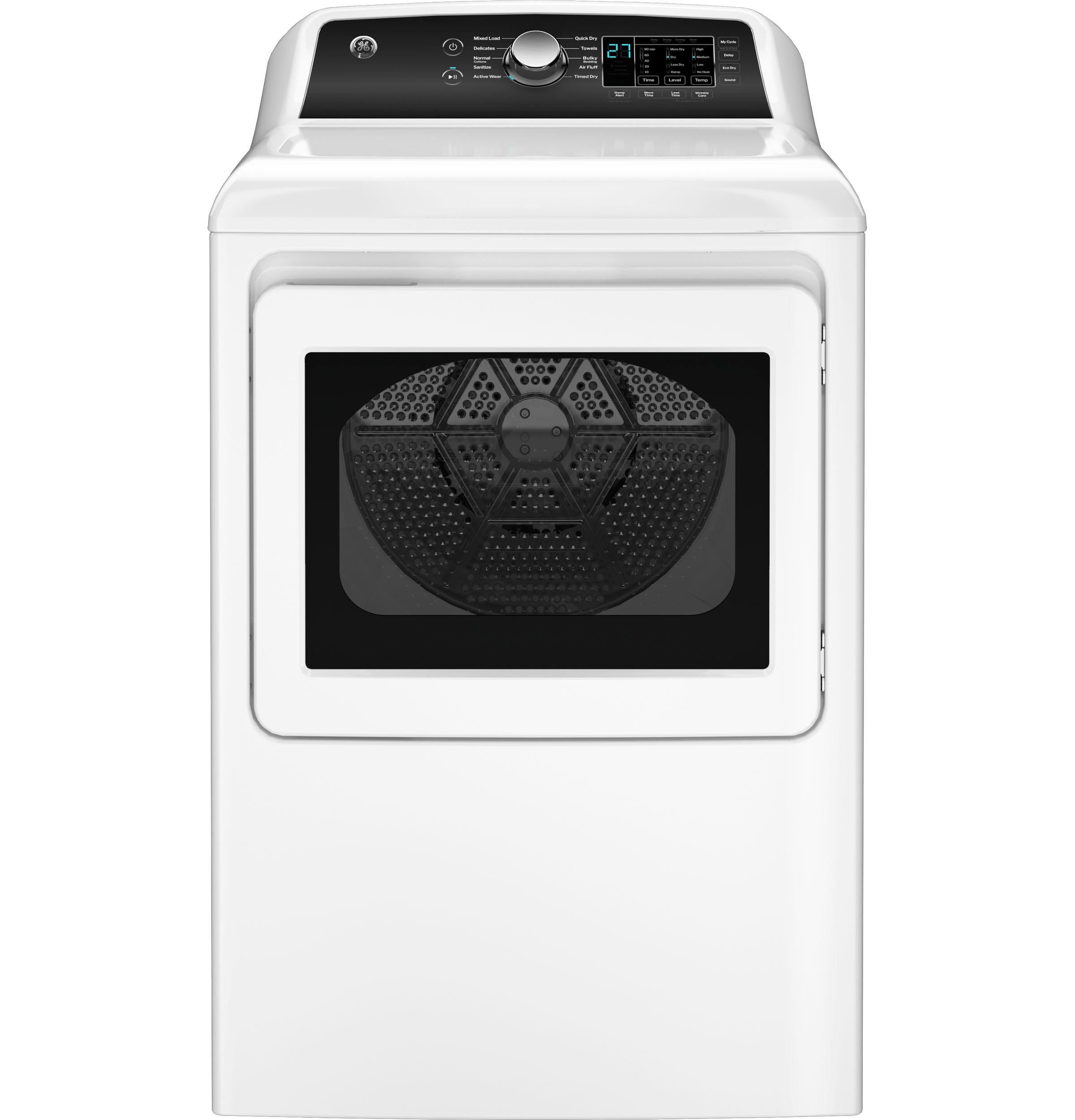GE® 7.4 cu. ft. Capacity Electric Dryer with Up To 120 ft. Venting and Sensor Dry