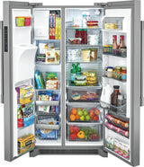 Frigidaire Professional 22.0 Cu. Ft. Counter-Depth Side-by-Side Refrigerator