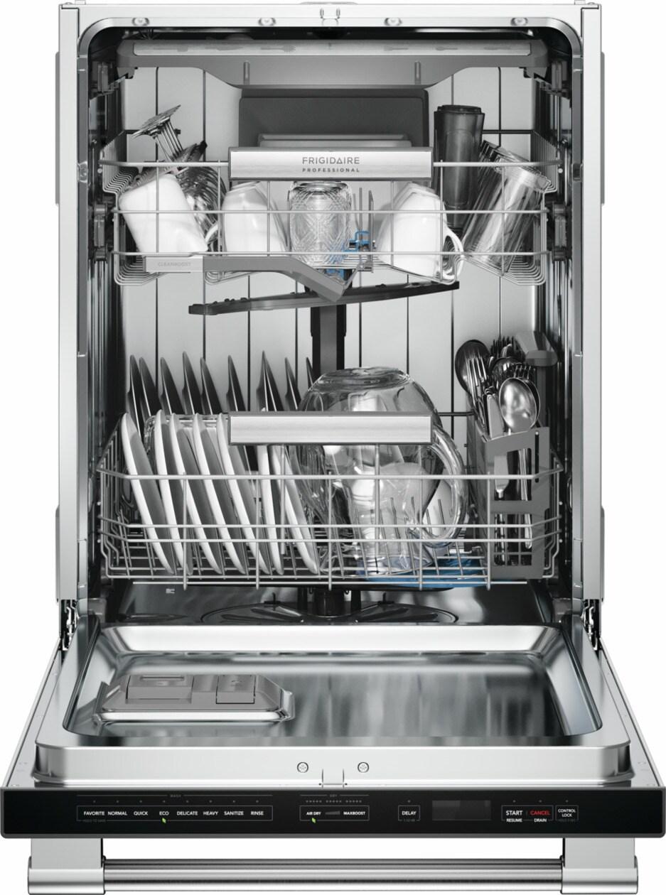 24" Stainless Steel Tub Built-In Dishwasher with CleanBoost™