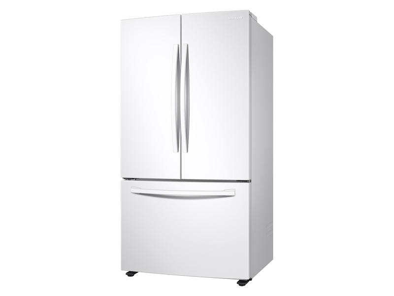 28 cu. ft. Large Capacity 3-Door French Door Refrigerator in White