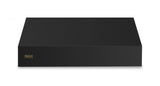 48"W. 18"H. Wall Hood (Finish: Cast Black, Trim: Brushed Brass)