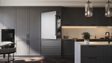 Fully Integrated Bottom Freezer Refrigerator with BioFresh