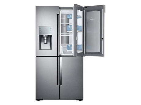 22 cu. ft. Food Showcase Counter Depth 4-Door Flex™ Refrigerator with FlexZone™ in Stainless Steel