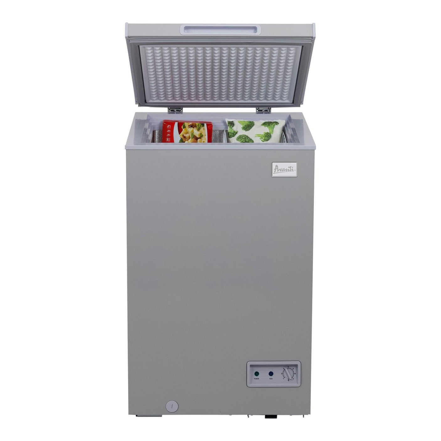 Avanti Garage Ready Chest Freezer - Platinum