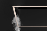 36"W. Ceiling Hood Pureline Pro (Finish: Cast Black)