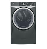 GE® 8.3 cu. ft. Capacity RightHeight™ Front Load Gas ENERGY STAR® Dryer with Steam