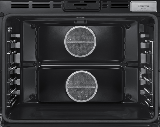 30" Steam-Assisted Double Wall Oven, Silver Stainless Steel