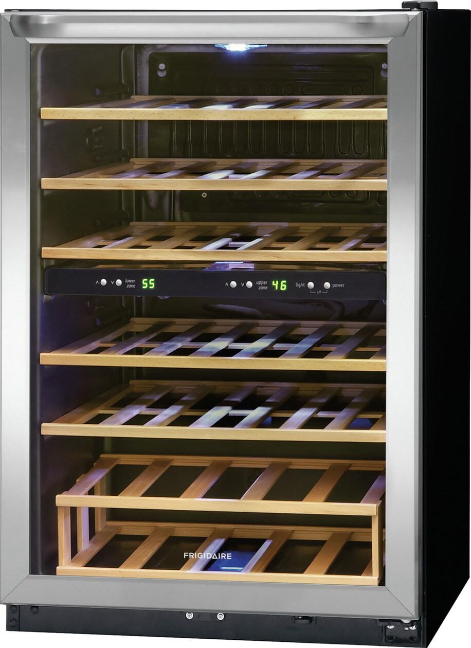 45 Bottle Two-Zone Wine Cooler