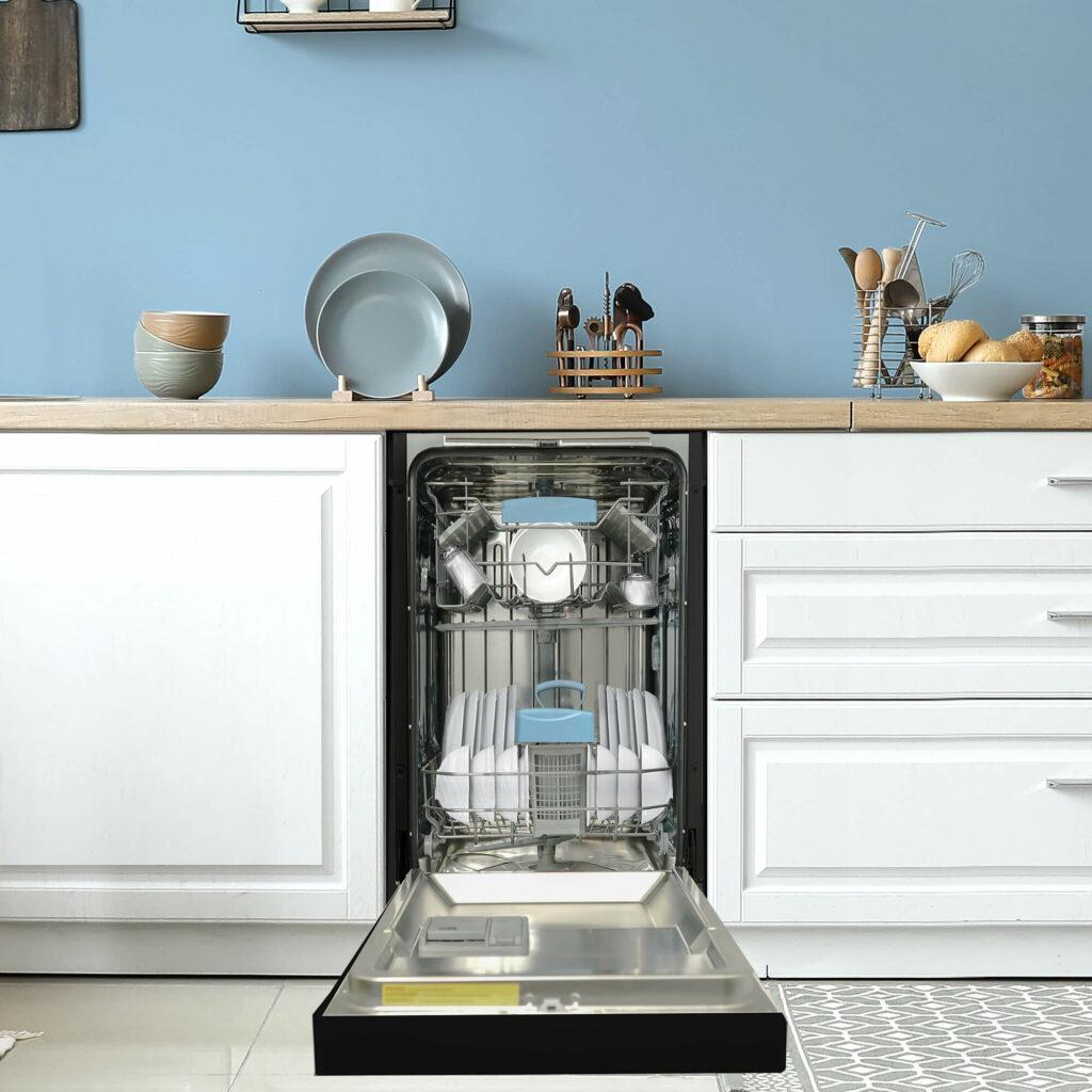 Danby 18" Wide Built-in Dishwasher in Black