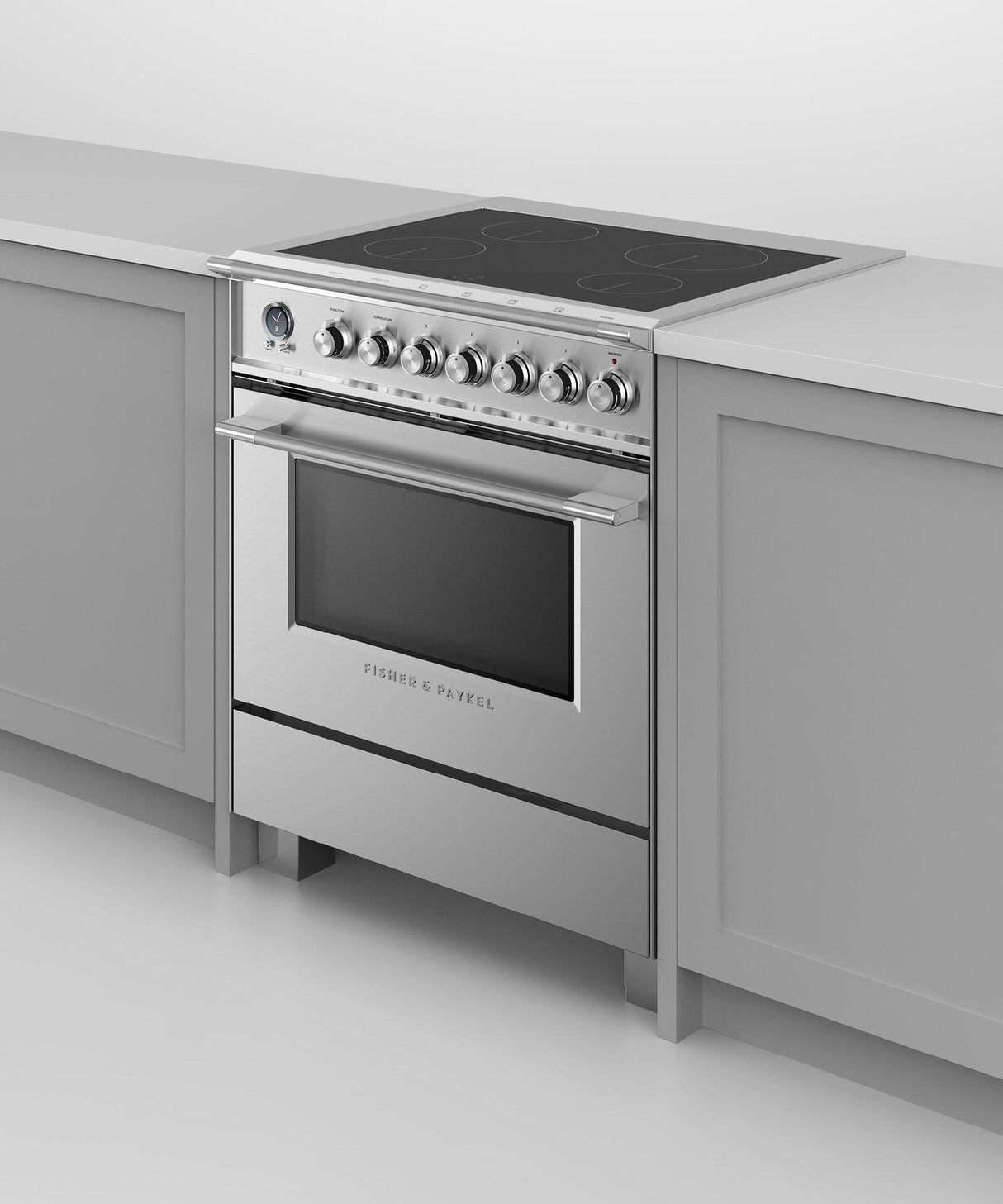 30" Series 9 Classic 4 Zone Induction Self-Cleaning Range