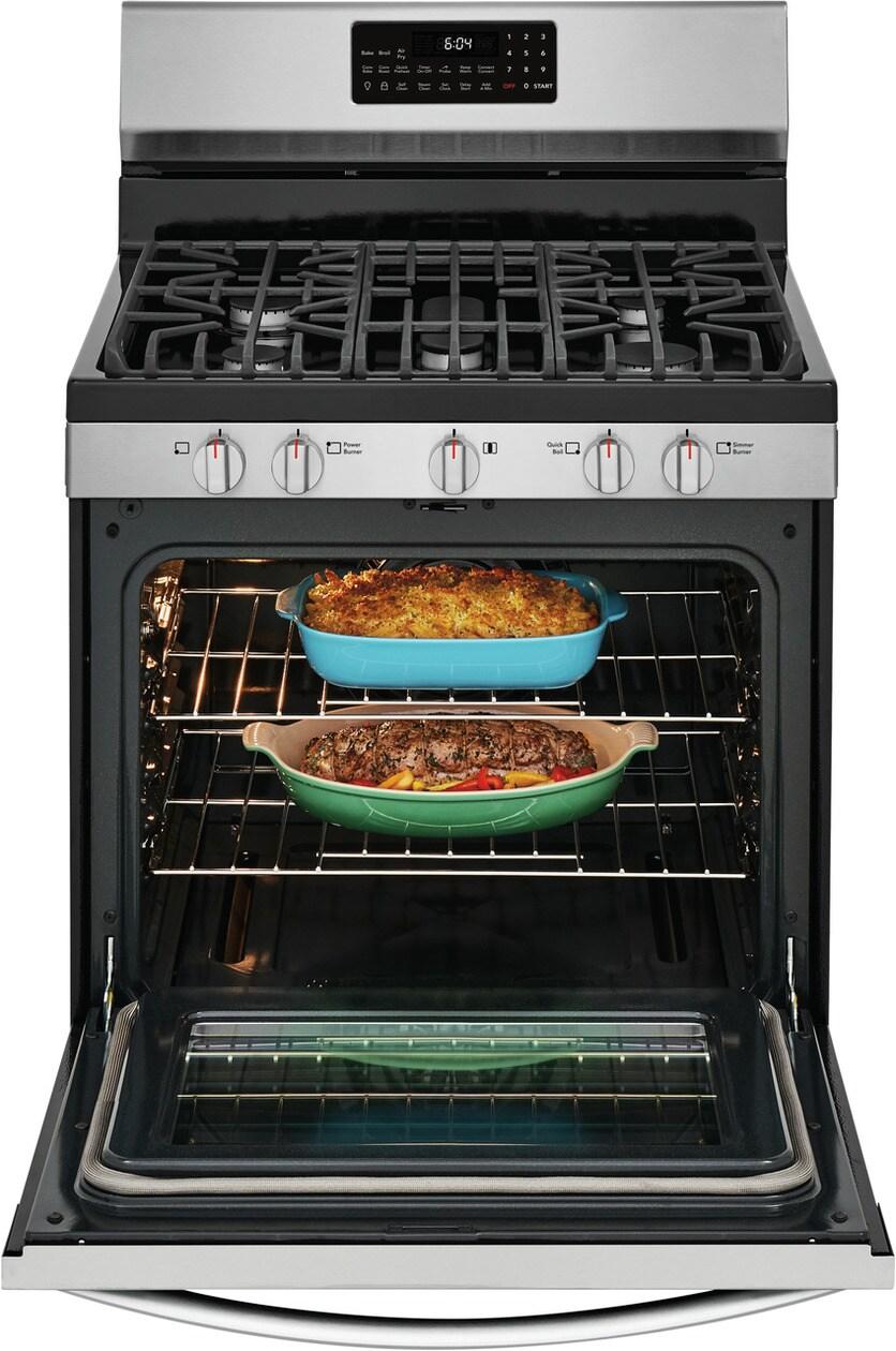 Frigidaire Gallery 30" Freestanding Gas Range with Air Fry