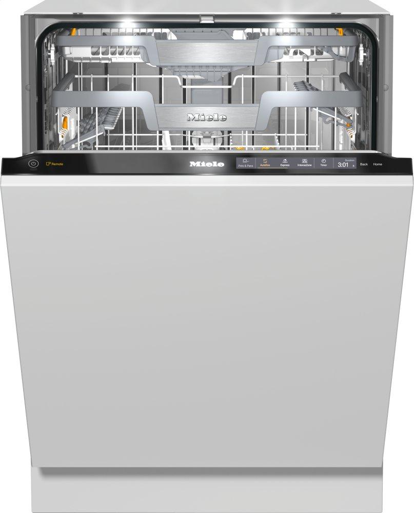 G 7966 SCVi XXL AutoDos Clean Touch Steel/Obsidian Black - Fully integrated dishwashers in standard size - the Miele all-rounder for highest demands.