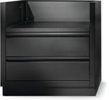OASIS Under Grill Cabinet for Built-in BIG32, BI32, BIG32FT, Matte/Matt Black