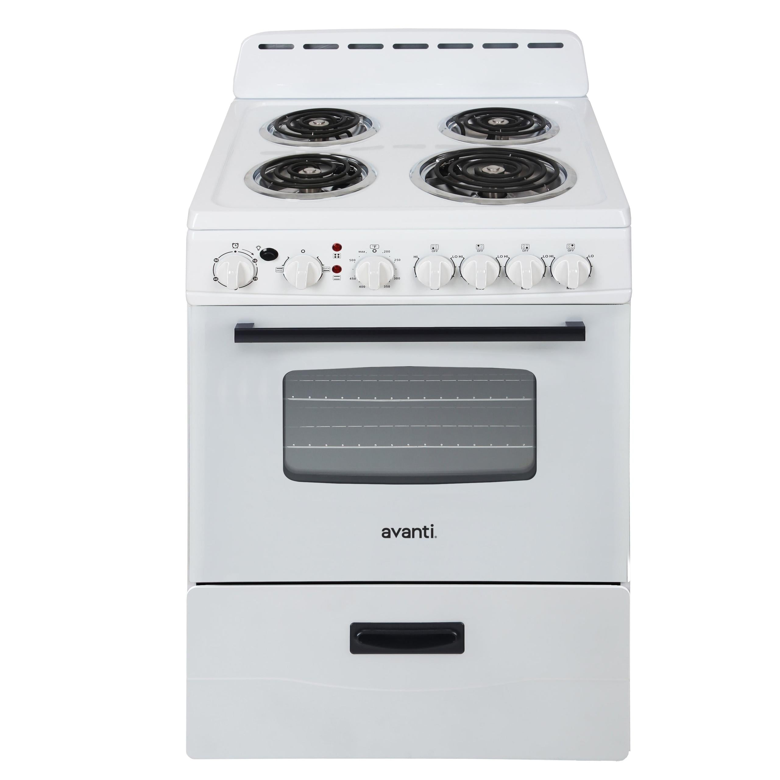 Avanti 24" Electric Range - White
