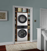 Laundry Tower Single Unit Front Load 4.4 Cu. Ft. Washer & 8 Cu. Ft. Gas Dryer