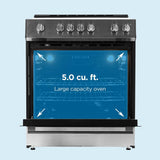 Danby 30 Slide in Smooth Top Electric Range with Knob Controls in Stainless Steel