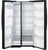GE® 23.6 Cu. Ft. Counter-Depth Side-By-Side Refrigerator with Extra Tall Dispenser and In-Door Icemaker