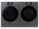 7.6 cu. ft. Bespoke AI Ultra Capacity Front Load Electric Dryer with AI Home and AI OptiDry+ in Dark Steel