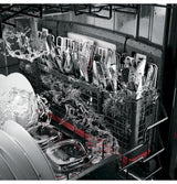 GE Café™ Series Stainless Interior Built-In Dishwasher with Hidden Controls