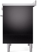 Professional Plus II 40 Inch Electric Freestanding Range in Glossy Black with Trim