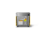 36"W. Induction Range (Finish: Daffodil, Trim: Polished Chrome)
