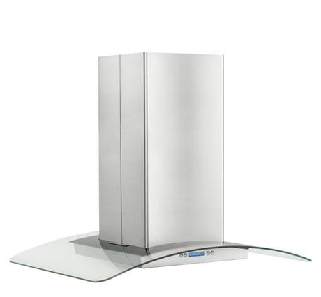 Electrolux 36'' Glass and Stainless Canopy Island-Mount Hood