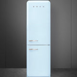 Approx 24" 50'S Style refrigerator with automatic freezer, Pastel blue, Right hand hinge