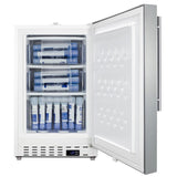 20" Wide Built-in Healthcare All-freezer, ADA Compliant