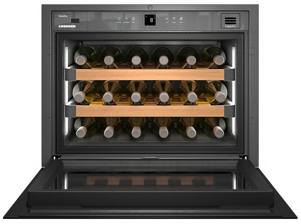 Built-in wine