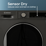 Element 4.0 cu. ft. Front Load Electric Dryer - Gray, ENERGY STAR (ECD4224EGG)