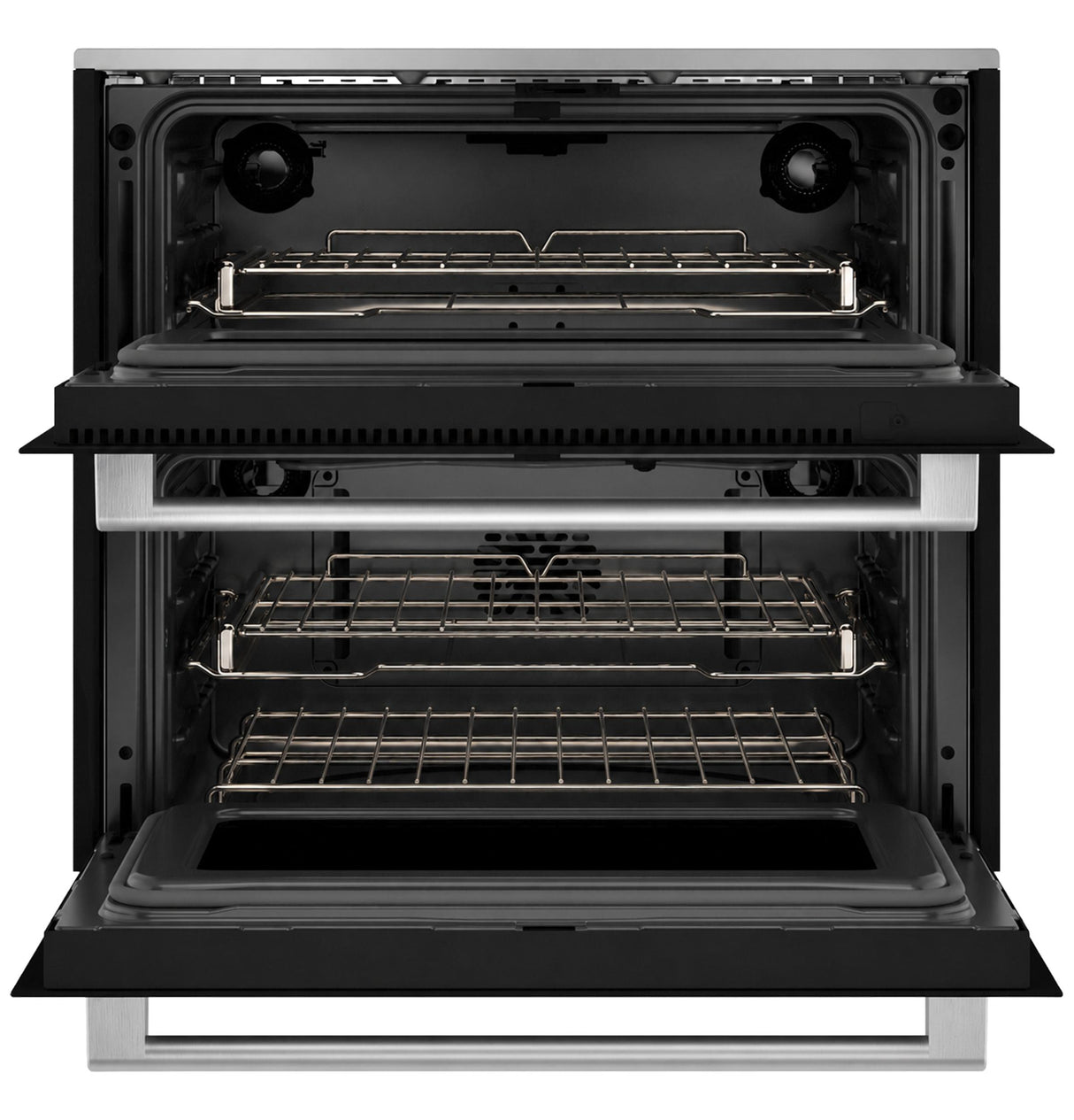 CAF(EBACK)™ 30" Duo Smart Single Wall Oven in Platinum Glass