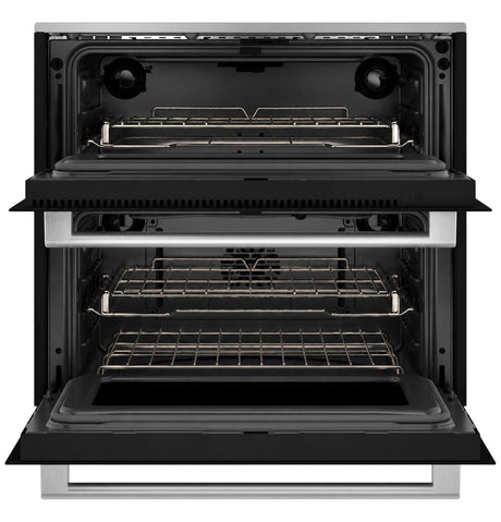 CAF(EBACK)™ 30" Duo Smart Single Wall Oven in Platinum Glass