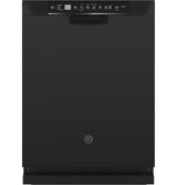 GE® Front Control with Stainless Steel Interior Dishwasher with Sanitize Cycle & Dry Boost