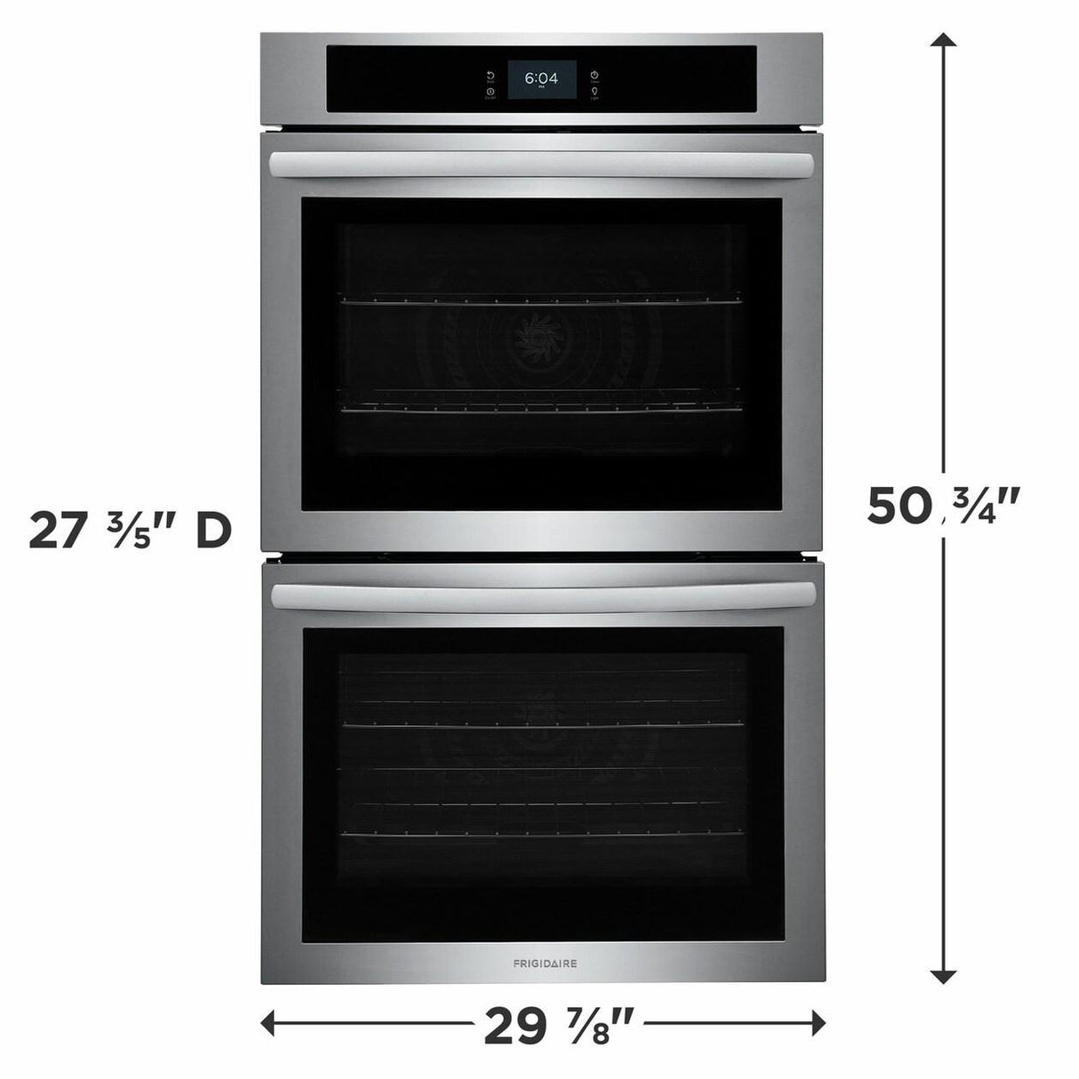 30" Double Electric Wall Oven with Fan Convection